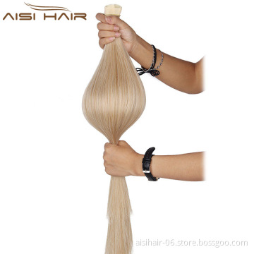 Wholesale Long Straight Wrap Around Ponytails Extension Synthetic Hair Drawstring Ponytail Hair Wigs
